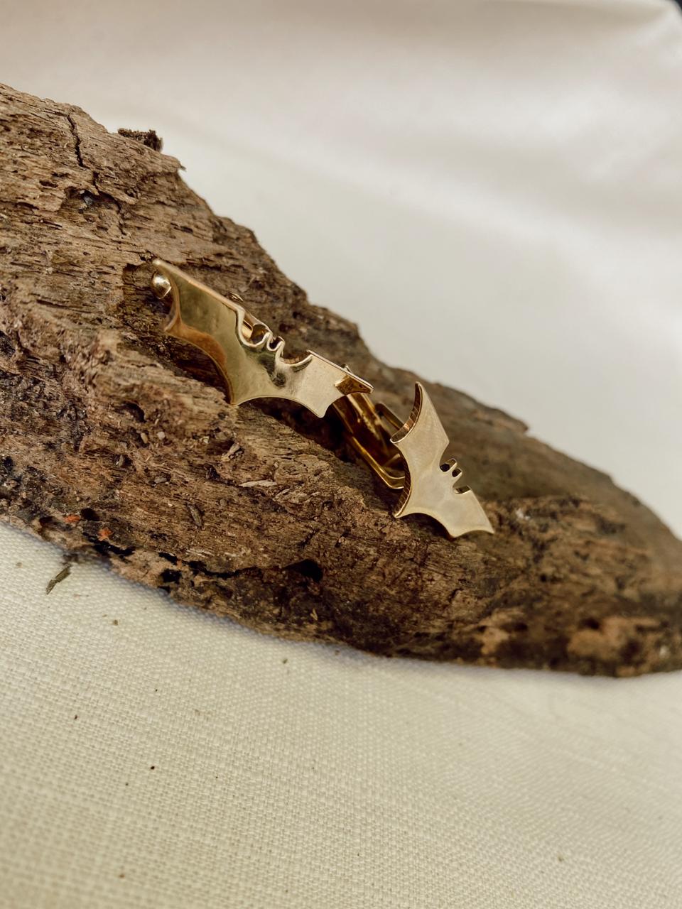 Mancuernillas Batman Plata